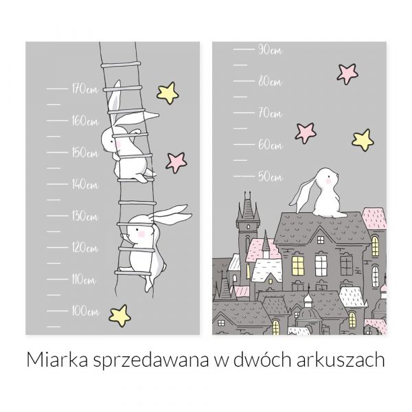 Miarka wzrostu szara