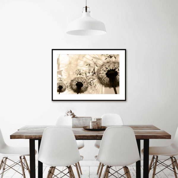 Plakat z motywem dmuchawców