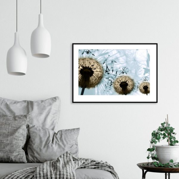 plakat z dmuchawcami do salonu