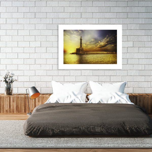 plakat z motywem morskim