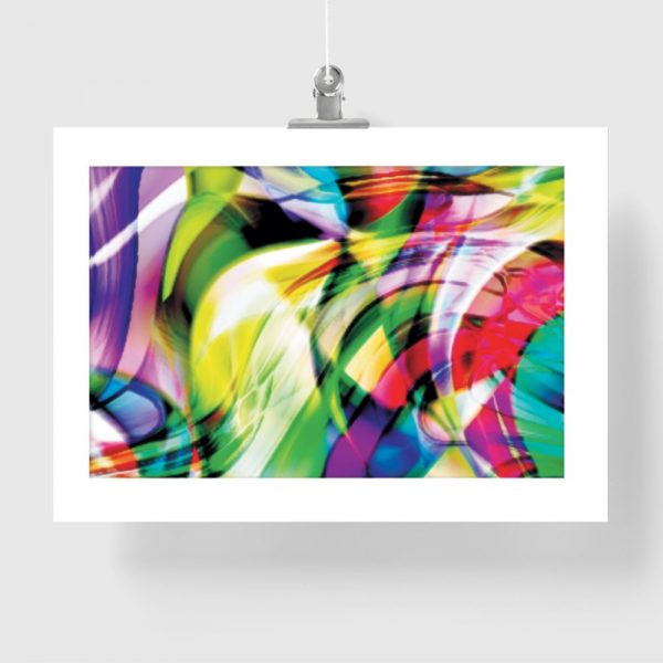 plakat z abstrakcją na ścianę