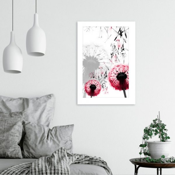 plakat z motywem dmuchawców