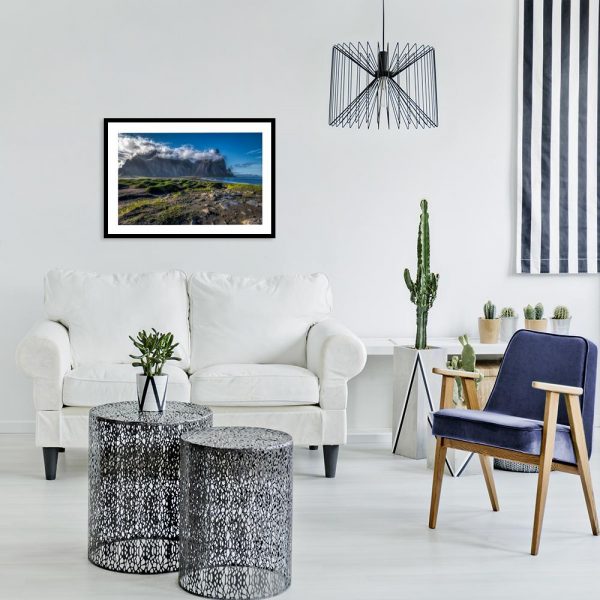 plakat stokksnes w Islandii na ścianę