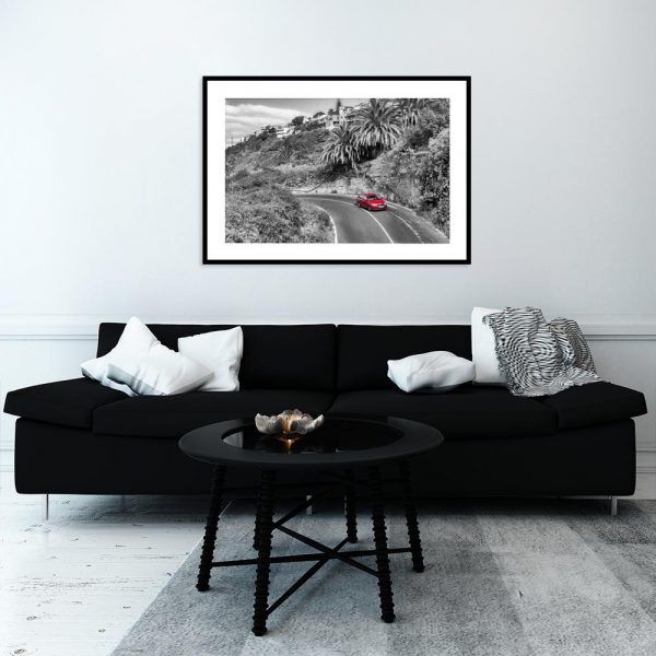 plakat wyspy kanaryjskie nad kanapę