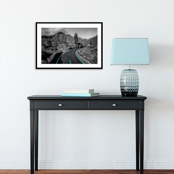 plakat z krajobrazem do salonu