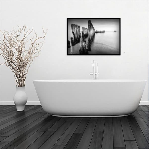 plakat morski klimat nad wannę