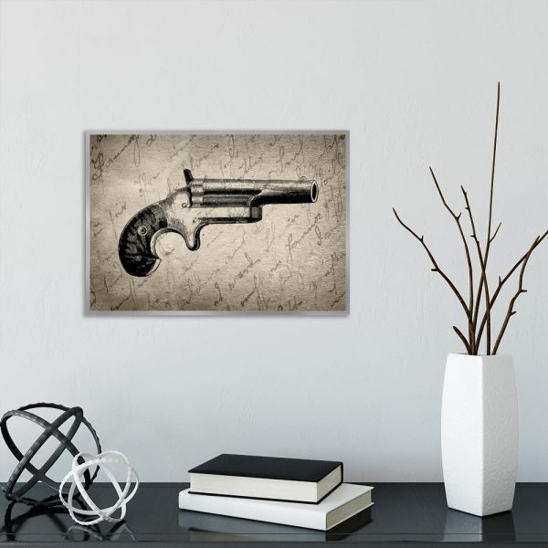 Plakat w kolorze beżowym