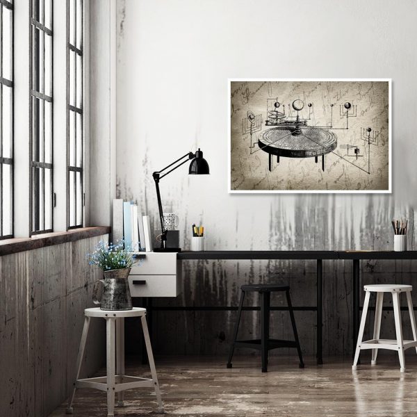 Plakat układ słoneczny