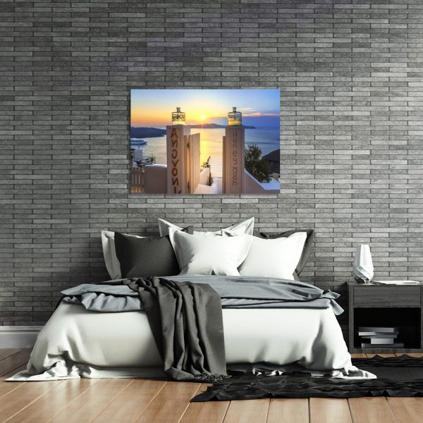 Obraz w kolorze niebieskim