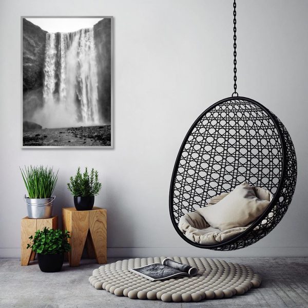 Plakat wodospad