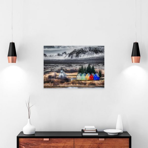 Obraz z motywem Islandii