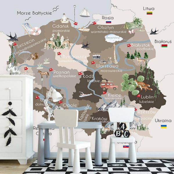 Fototapeta edukacyjna