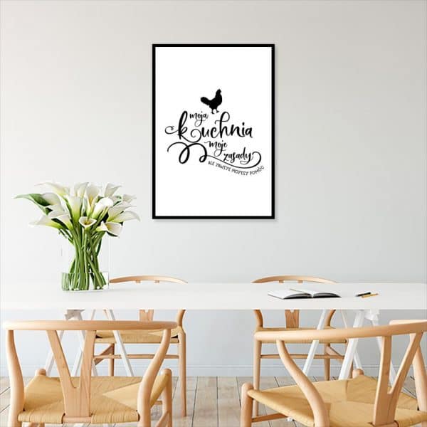 Plakat do dekoracji kuchni