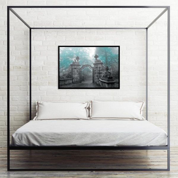 plakat z rzeźbą na ścianę