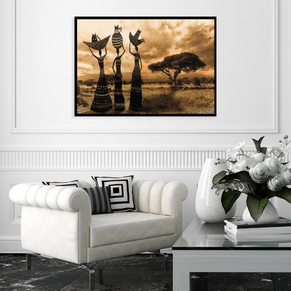 plakat egzotyczne kobiety