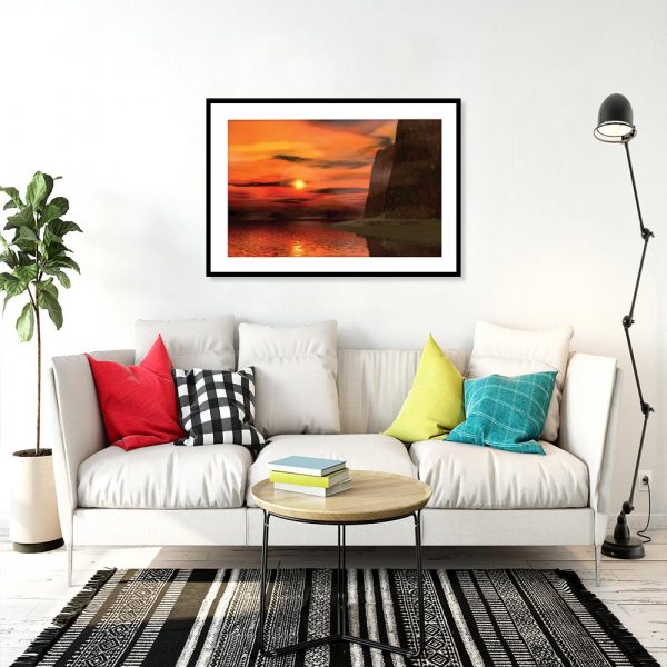 plakat z morskim klimatem