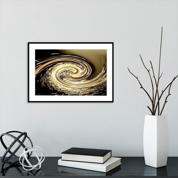 plakat abstrakcyjny wzór na ścianę