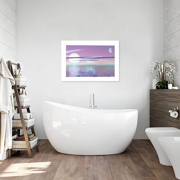 plakat z motywem morskim