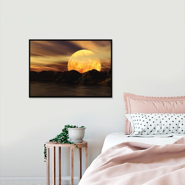 plakat z motywem morskim