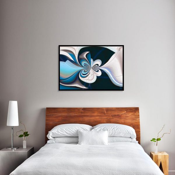 plakat z motywem nowoczesnym