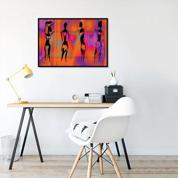 szkic kobiet na plakacie