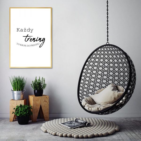 plakat na siłownię