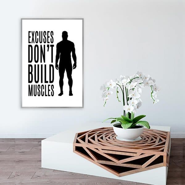 plakat na siłownie