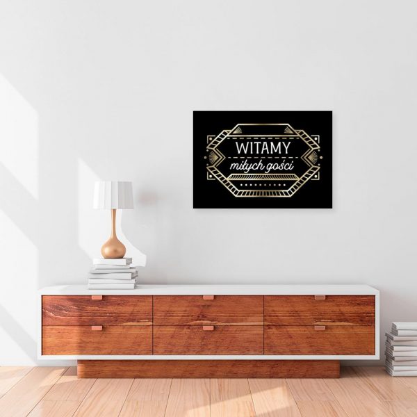 plakat do przedpokoju