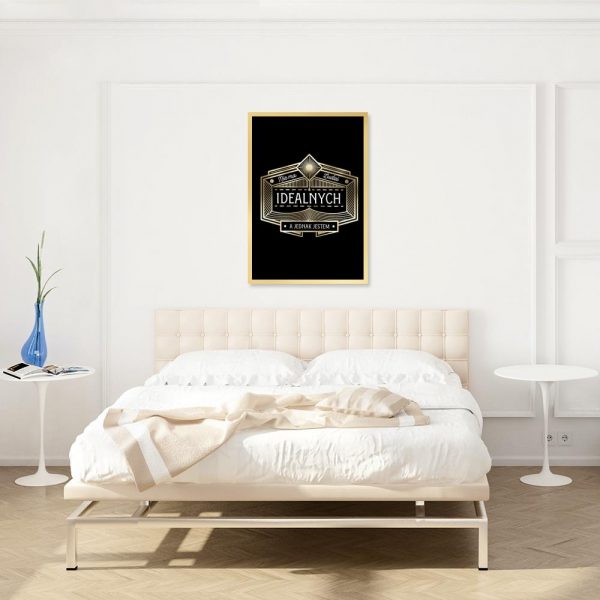 plakat art deco do sypialni