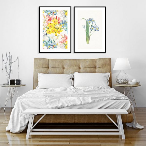 plakat podwójny do sypialni