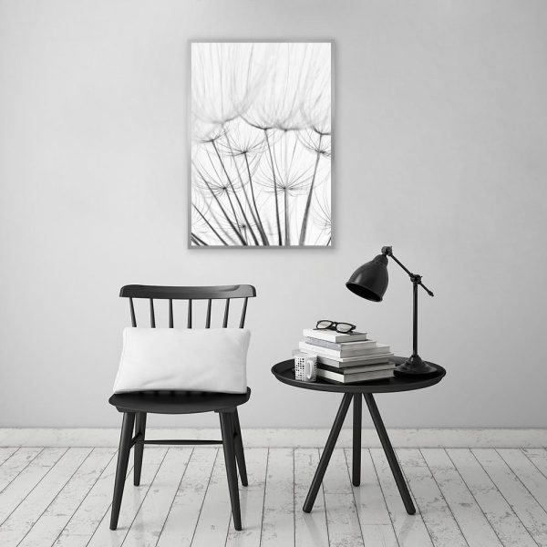 dmuchawce na plakacie