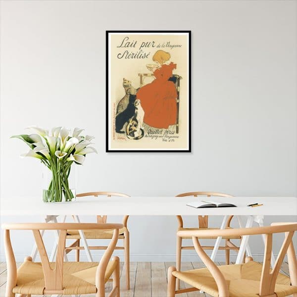 plakat w stylu vintage