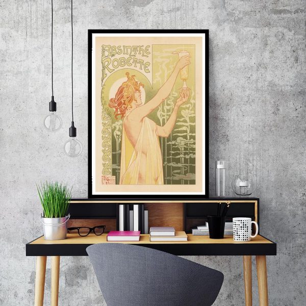 plakat w stylu vintage