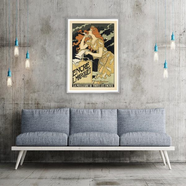 plakat retro do salonu