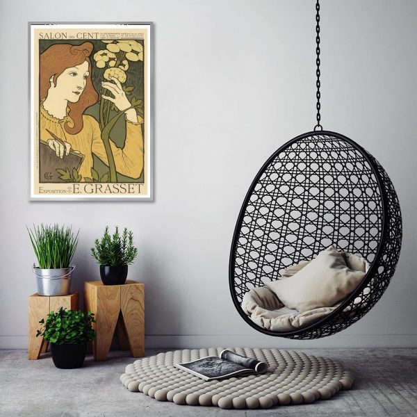 plakat retro do salonu