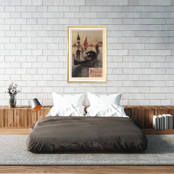 plakat retro do sypialni