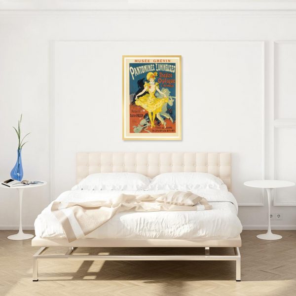 plakat retro do sypialni