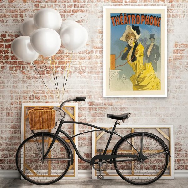 plakat w stylu vintage do domu