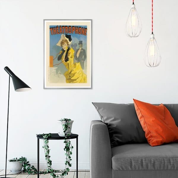 plakat retro do salonu