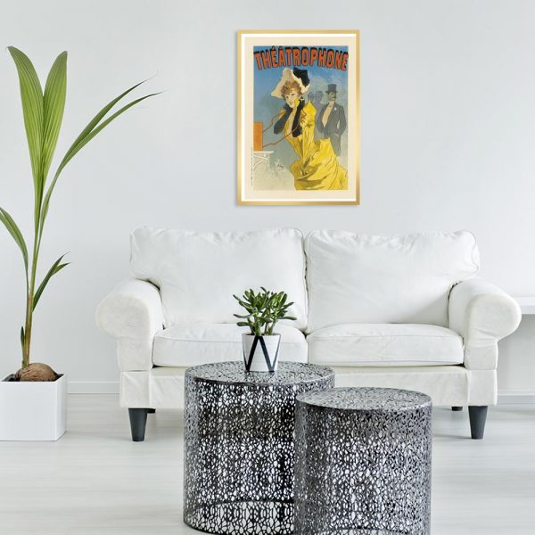 plakat vintage do salonu