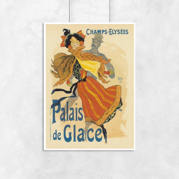 plakat w stylistyce vintage