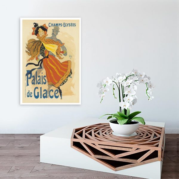 plakat retro na ścianę