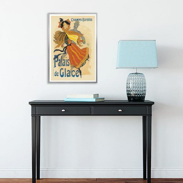 plakat w stylu retro