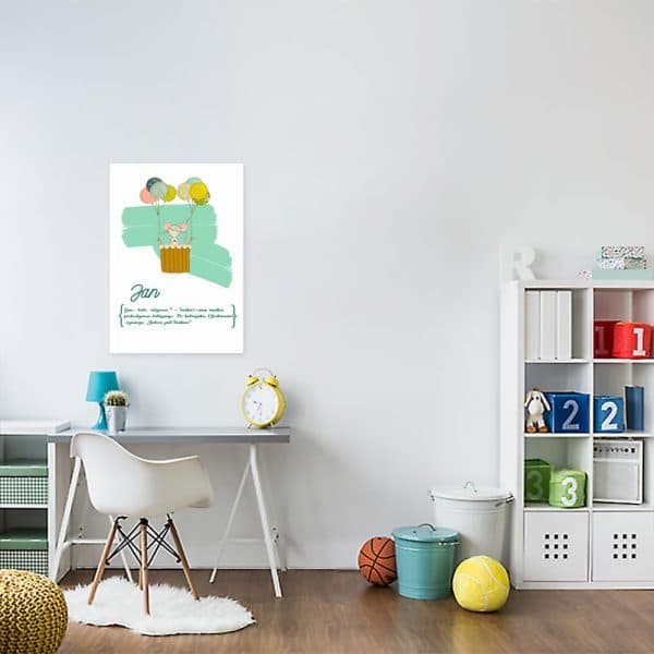 plakat do pokoju dziecinnego