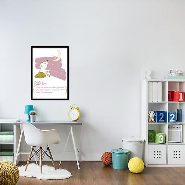 plakat do pokoju dziecinnego