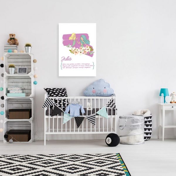 plakat Julia dla dziecka