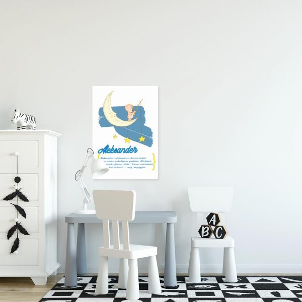 plakat Aleksander do pokoju dziecięcego