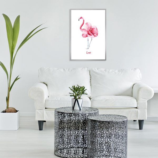 plakat flaming love