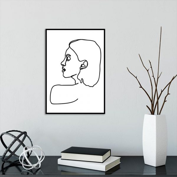 minimalizm na plakacie