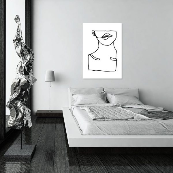 plakat szkic kobiety